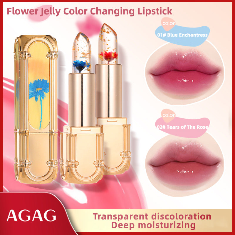 Flower Jelly Color Changing Lipstick