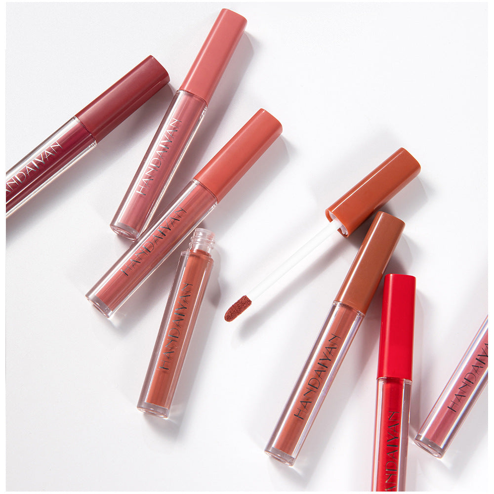 7Pcs Velvet Matte Liquid Lipstick Set