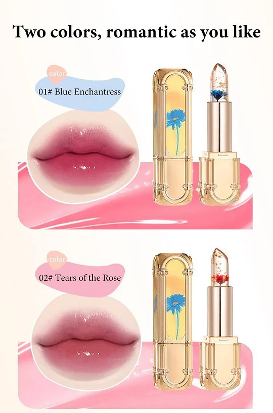 Flower Jelly Color Changing Lipstick